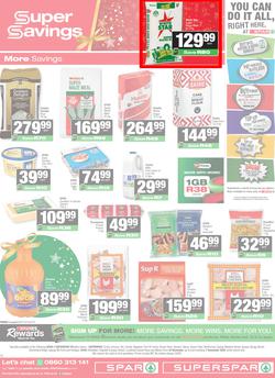SPAR & SUPERSPAR Mthatha : Christmas Super Savings (24 November - 07 December 2025), page 12