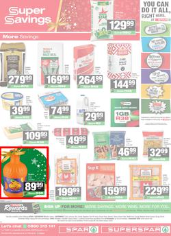 SPAR & SUPERSPAR Mthatha : Christmas Super Savings (24 November - 07 December 2025), page 12