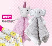 Ellie Or Unicorn Comfort Blanket Grey Or Pink