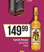 Captain Morgan Spiced Gold-750ml