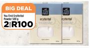 You First Erythritol Powder-For 2 x 500g