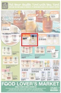 Food Lover's Market Gauteng, Limpopo, North West, Mpumalanga, Free State & Northern Cape : Happy, Healthy Living (31 October - 06 November 2022), page 12