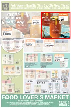 Food Lover's Market Gauteng, Limpopo, North West, Mpumalanga, Free State & Northern Cape : Happy, Healthy Living (31 October - 06 November 2022), page 12