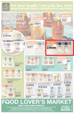 Food Lover's Market Gauteng, Limpopo, North West, Mpumalanga, Free State & Northern Cape : Happy, Healthy Living (31 October - 06 November 2022), page 12
