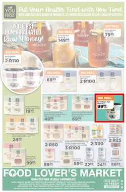 Food Lover's Market Gauteng, Limpopo, North West, Mpumalanga, Free State & Northern Cape : Happy, Healthy Living (31 October - 06 November 2022), page 12