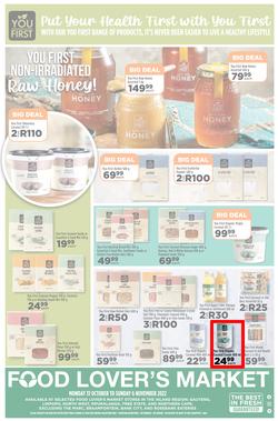 Food Lover's Market Gauteng, Limpopo, North West, Mpumalanga, Free State & Northern Cape : Happy, Healthy Living (31 October - 06 November 2022), page 12