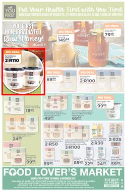Food Lover's Market Gauteng, Limpopo, North West, Mpumalanga, Free State & Northern Cape : Happy, Healthy Living (31 October - 06 November 2022), page 12