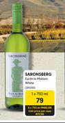 Saronsberg Earth In Motion White-6 x 750ml