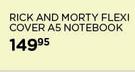 Rick & Morty Flexi Cover A5 Notebook