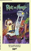 Rick & Morty Planet Poster