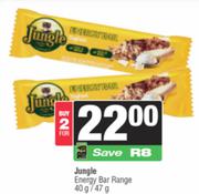 Jungle Energy Bar Range-For 2 x 40g/47g
