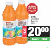 Spar Smoothie Assorted-For 2 x 1L