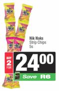 Nik Naks Strip Chips-For 2 x 5s