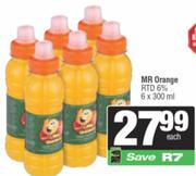 Mr Orange RTD 6%-6 x 300ml