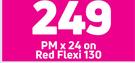 Samsung Galaxy A03 4G Smartphone-On Red Flexi 130 + On Promo 70