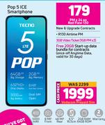Tecno Pop 5 Ice Smartphone-Each