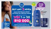 Nivea Body Lotion Or Cream Assorted-For 2 x 400ml