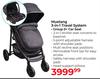 Baby Things Mustang 3 In 1 Travel System 
