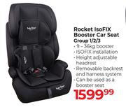 Baby Things Rocket ISOFIX Booster Car Seat Group 1/2/3