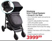 Baby Things Mustang 3 In 1 Travel System 