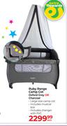 Baby Things Ruby Range Camp Cot Oxford Grey Or Charcoal