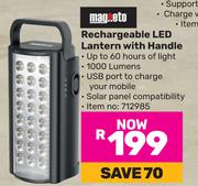 Magneto Rechargeable LED Lantern With Handle