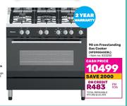 Hisense 90cm Freestanding Gas Cooker HFS90GA5EBL