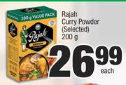 Rajah Curry Powder (Selected)-200g