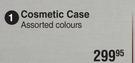 Cosmetic Case Assorted Colours