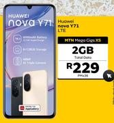 Huawei Nova Y71 LTE-On MTN Mega Gigs XS