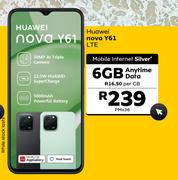 Huawei Nova Y61 LTE-On Mobile Internet Silver