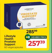 Lifestyle Health Prostate Support 60 Vegecapsules