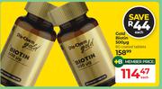 Dis-Chem Gold Biotin 500mg 60 Coated Tablets