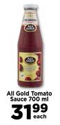 All Gold Tomato Sauce-700ml