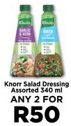 Knorr Salad Dressing Assorted-For Any 2 x 340ml
