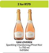 Van Loveren Sparkling Chardonnay/Pinot Noir-For 2 x 750ml