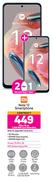 2 x MI Note 12 Smartphone-On 1.2GB Red Core More Data + On Promo 75