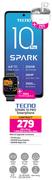 Tecno Spark 10 Pro Smartphone-On 1.2GB Red Core More Data