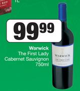 Warwick The First Lady Cabernet Sauvignon-750ml