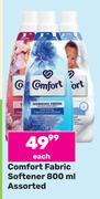Comfort Fabric Softener Assorted-800ml Each