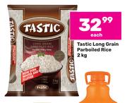 Tastic Long Grain Parboiled Rice-2kg Each