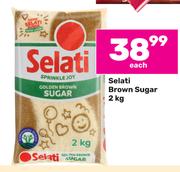 2Selati Brown Sugar-2Kg Each