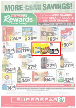 SUPERSPAR EASTERN CAPE (21 September - 3 October 2021) Valid In | Bluewater Bay, Amalinda, Knysna, Heather Park, Jeffery's Bay, Rosehill, Protea, Sedgefield, Spandau, page 12