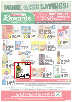 SUPERSPAR EASTERN CAPE (21 September - 3 October 2021) Valid In | Bluewater Bay, Amalinda, Knysna, Heather Park, Jeffery's Bay, Rosehill, Protea, Sedgefield, Spandau, page 12