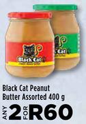 Black Cat Peanut Butter Assorted-For Any 2 x 400g