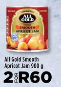 All Gold Smooth Apricot Jam-For 2 x 900g