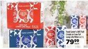 Food Lover's UHT Full Cream Or Low Fat Long Life Milk-6 x 1L Each