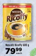 Nescafe Ricoffy-600g Each