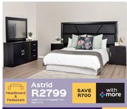 Astrid Headboard & Pedestals