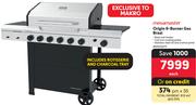 Megamaster Origin 6-Burner Gas Braai 850002071